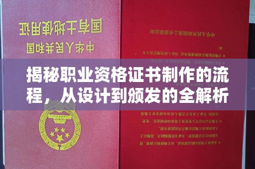 美溪揭秘职业资格证书制作的流程，从设计到颁发的全解析