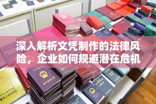 美溪深入解析文凭制作的法律风险，企业如何规避潜在危机