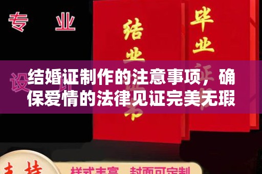 美溪结婚证制作的注意事项，确保爱情的法律见证完美无瑕
